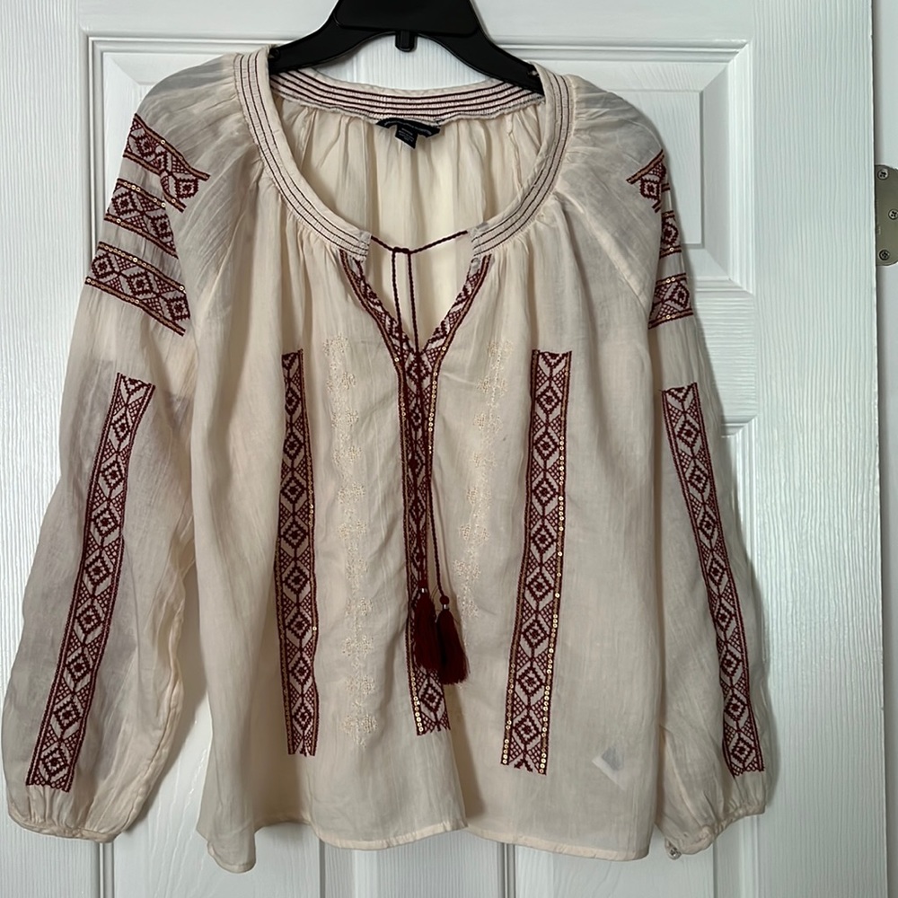 AMERICAN EAGLE OUTFITTERS 100% Cotton Blouse